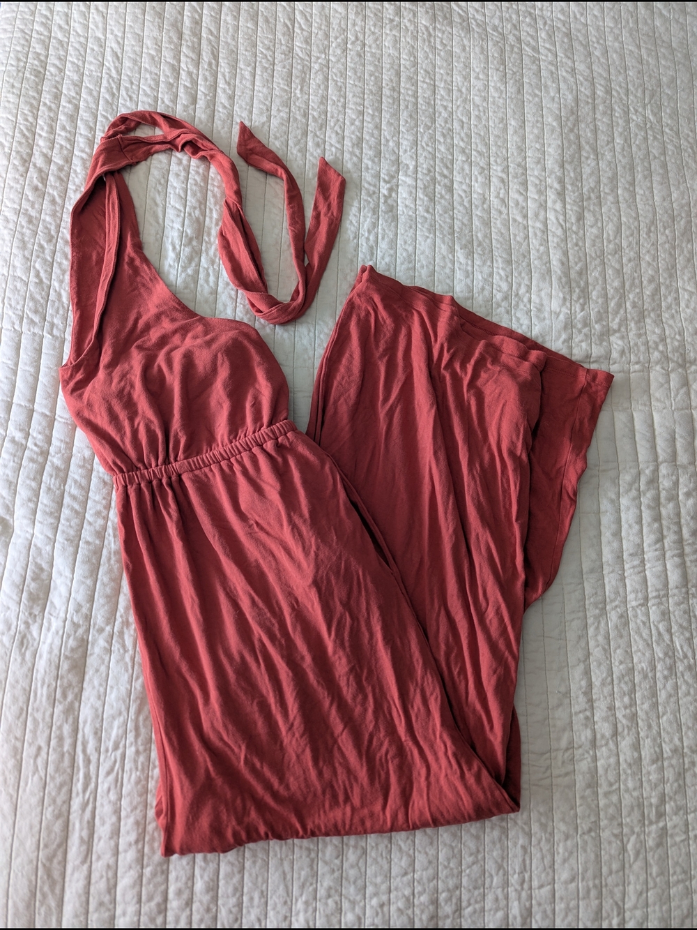 Old Navy Rust Color Maternity Jumpsuit